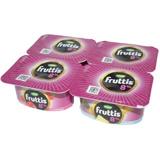 Йогурт Фруттис  8% малина/ананас/дыня 115г
